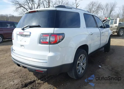 2016 GMC Acadia Slt-1 из США, поврежденный, VIN 1GKKRRKDXGJ188540